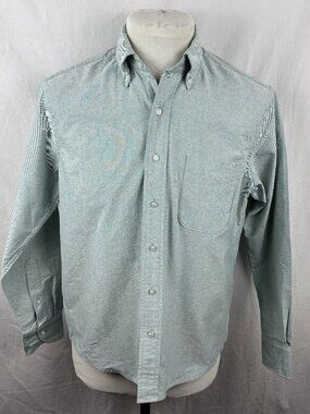 Proper Cloth Clark Evergreen Oxford Cloth Button Down Shirt Men's 15 33 Small